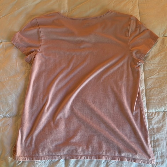 Coldwater Creek Woman’s Fitted Cotton Tee Shirt - Picture 4 of 5